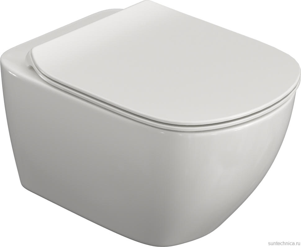 Унитаз подвесной Ideal Standard Tesi T355101 безободковый с микролифтом