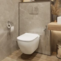 Унитаз подвесной Ideal Standard Tesi T355101 безободковый с микролифтом Унитаз подвесной Ideal Standard Tesi T355101 безободковый с микролифтом