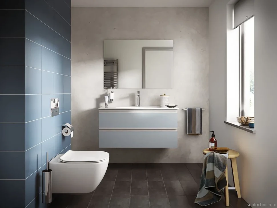 Унитаз подвесной Ideal Standard Tesi T355101 безободковый с микролифтом