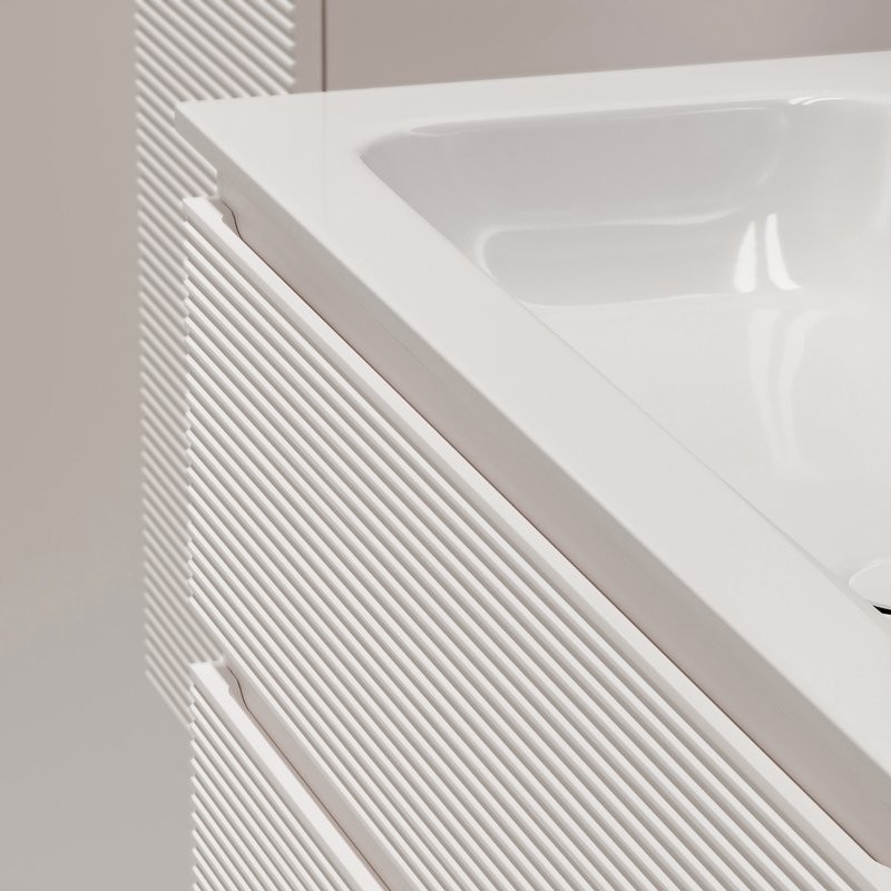 Тумба под раковину Sancos Folk 100 L bianco