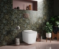 Унитаз подвесной Ceramicanova Cubic CN1806 с микролифтом, безободковый
