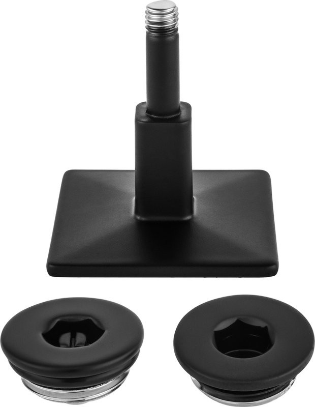 Полотенцесушитель водяной Secado Парма 2 80x55 см, матовый черный, лесенка