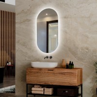 Зеркало Abber Kontur AG6302S 55х105 см, с подсветкой