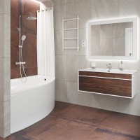 Полотенцесушитель электрический EWRIKA Гера 40x80, белый
