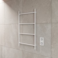 Полотенцесушитель электрический EWRIKA Гера 40x80, белый