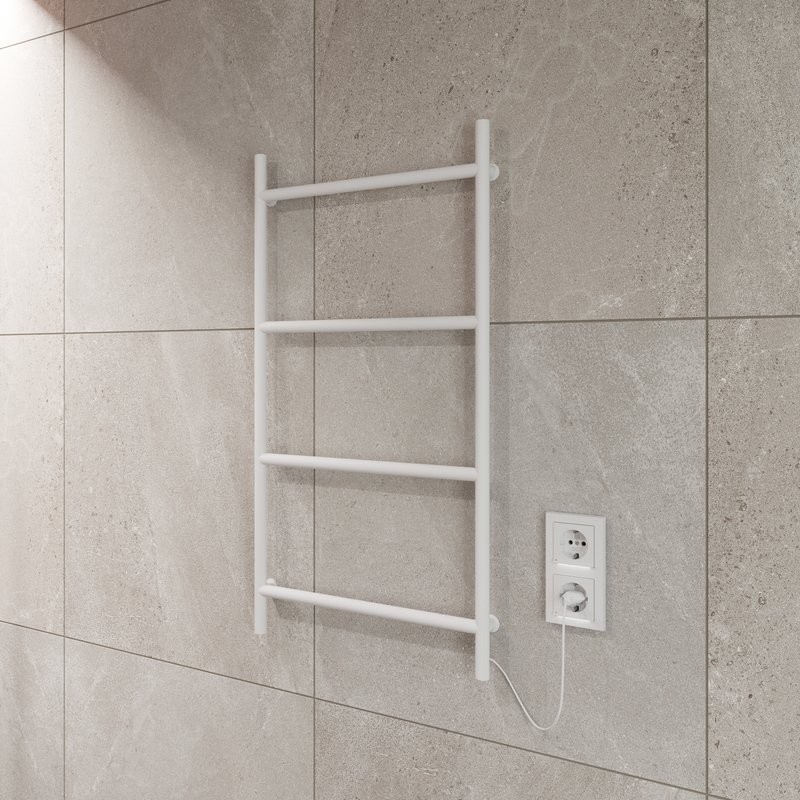 Полотенцесушитель электрический EWRIKA Гера 40x80, белый
