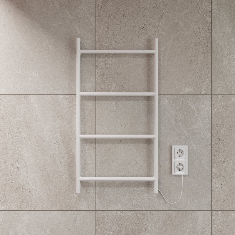 Полотенцесушитель электрический EWRIKA Гера 40x80, белый