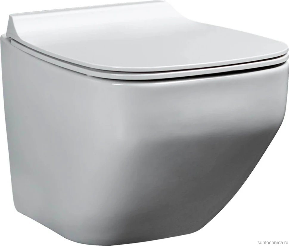 Унитаз подвесной beWash Alster 86303201 с сиденьем микролифт белый