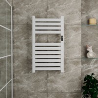 Полотенцесушитель электрический Bauedge Elite AF0026 45x80, белый матовый