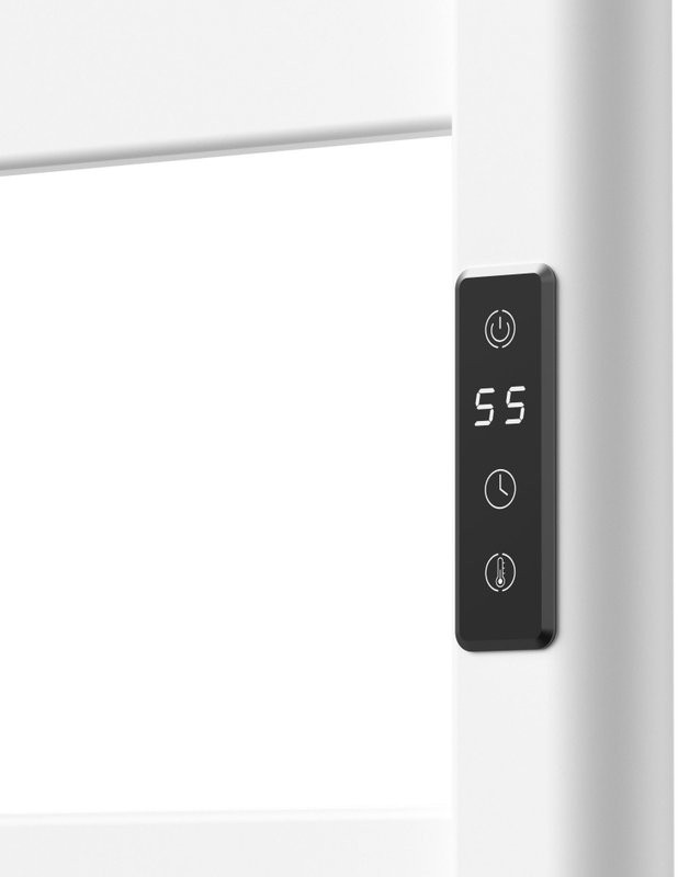 Полотенцесушитель электрический Bauedge Elite AF0026 45x80, белый матовый