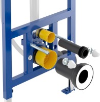 Комплект  Унитаз подвесной Villeroy & Boch Venticello 4611RSR1 безободковый, Ceramicplus + Система инсталляции для унитазов Villeroy & Boch 92242700 +