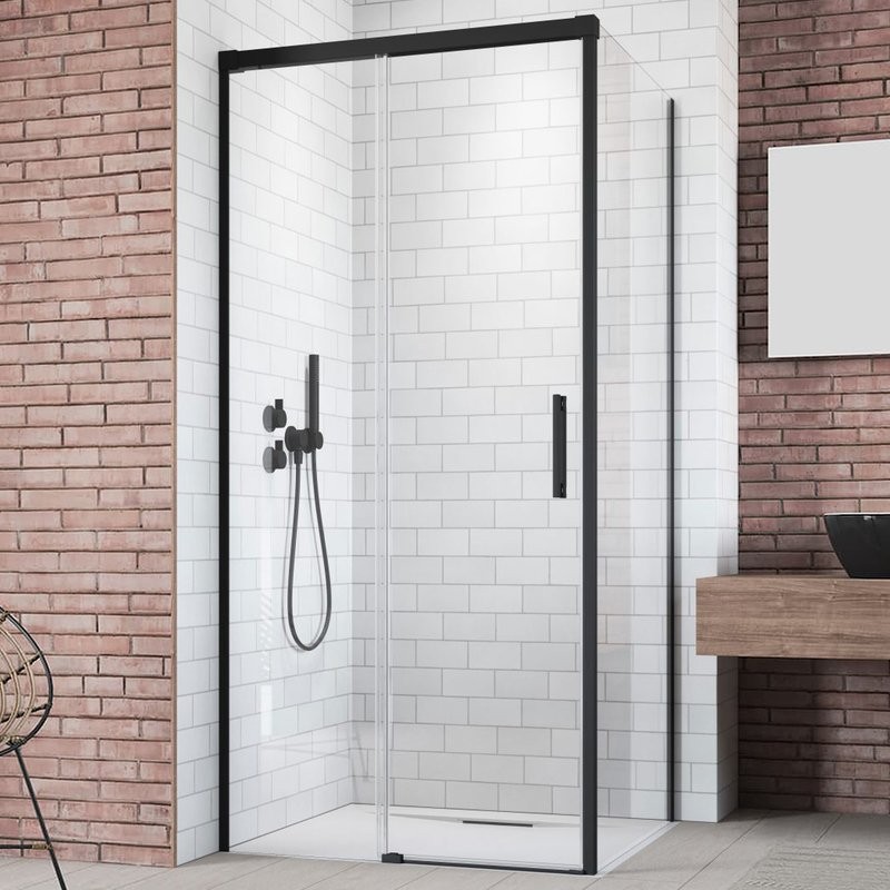 Душевой уголок Radaway Idea Black KDJ 100x75 L