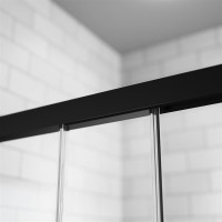 Душевой уголок Radaway Idea Black KDJ 100x75 L