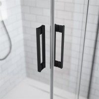 Душевой уголок Radaway Idea Black KDJ 100x75 L