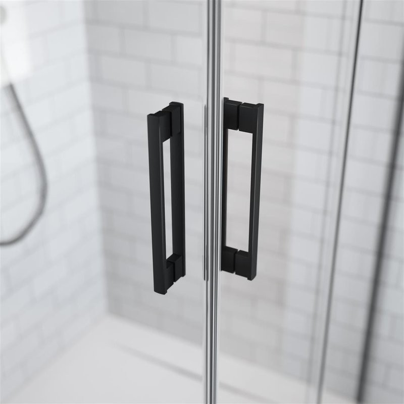 Душевой уголок Radaway Idea Black KDJ 100x75 L