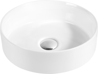 Тумба с раковиной Orange Line 60 подвесная, 2 ящика, матовая белая с раковиной B09-360W