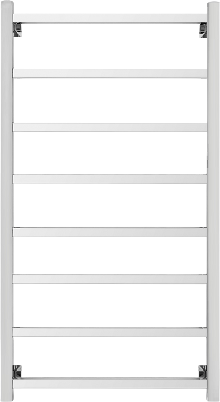 Полотенцесушитель электрический Secado Корсико 1 L 105x55 см, подключение слева, хром, лесенка
