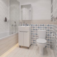 Унитаз-компакт напольный DIWO Ростов 0401 напольный, с бачком, с косым выпуском, фаянс