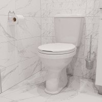 Унитаз-компакт напольный DIWO Ростов 0401 напольный, с бачком, с косым выпуском, фаянс