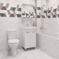 Унитаз-компакт напольный DIWO Ростов 0401 напольный, с бачком, с косым выпуском, фаянс