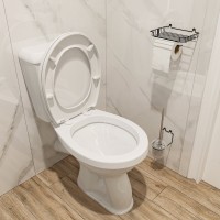 Унитаз-компакт напольный DIWO Ростов 0401 напольный, с бачком, с косым выпуском, фаянс