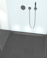 Душевой трап (лоток) TECE Drainline TECEdrainline 150 см стекло с сифоном Душевой трап (лоток) TECE Drainline TECEdrainline 150 см стекло с сифоном