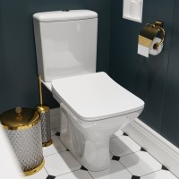 Унитаз-компакт напольный STWORKI Берген SET3604-0106-001-1-0000 с микролифтом
