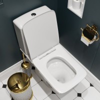 Унитаз-компакт напольный STWORKI Берген SET3604-0106-001-1-0000 с микролифтом