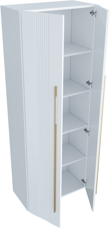 Шкаф пенал для ванной Sanvit Соната 2 белый