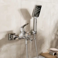 Смеситель для ванны с душем Wasserkraft Neime 1901 Смеситель для ванны с душем Wasserkraft Neime 1901