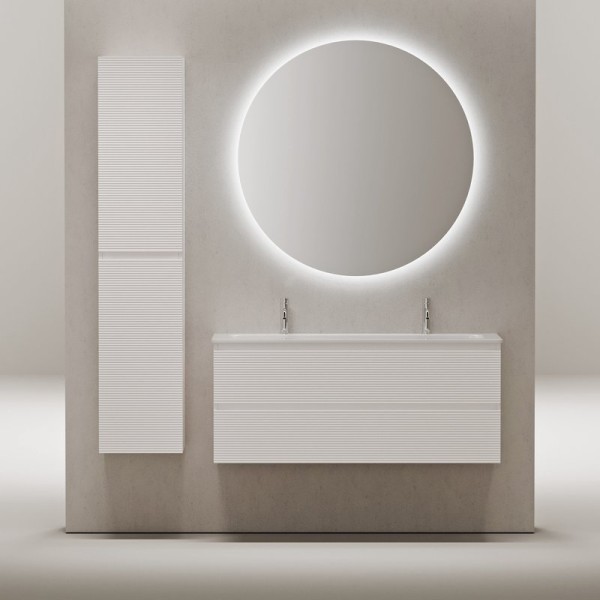 Мебель для ванной комнаты Sancos Folk 120 на двоих, bianco