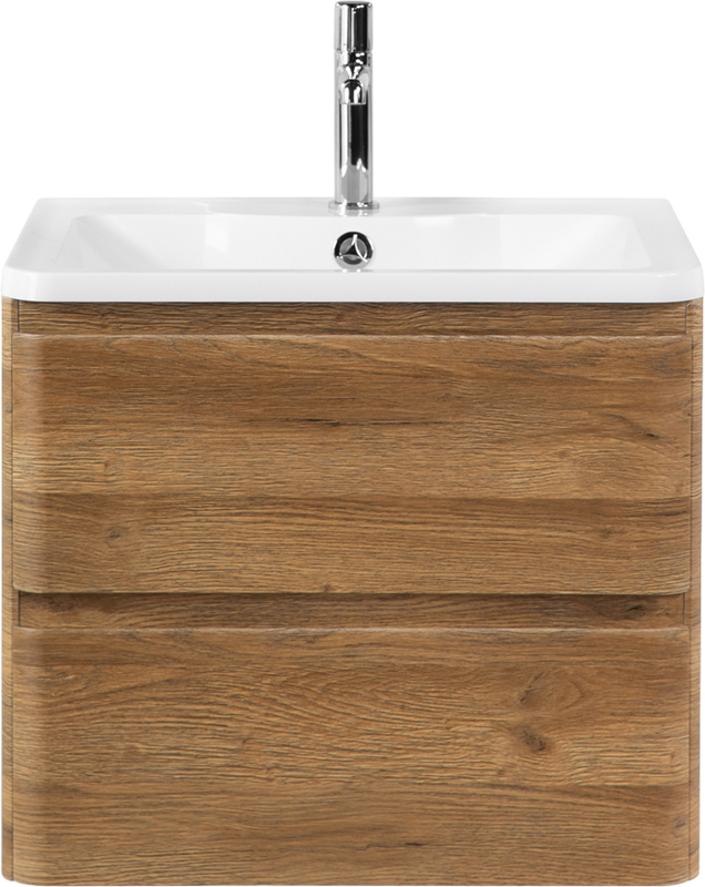 Тумба под раковину BelBagno Albano 60 подвесная, rovere rustico