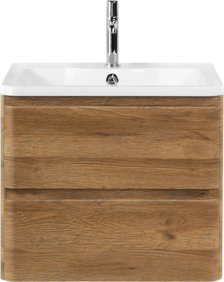 Тумба под раковину BelBagno Albano 60 подвесная, rovere rustico