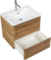 Тумба под раковину BelBagno Albano 60 подвесная, rovere rustico