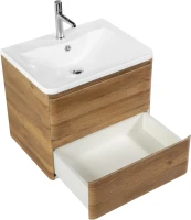 Тумба под раковину BelBagno Albano 60 подвесная, rovere rustico