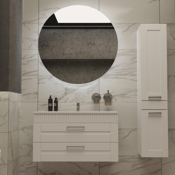 Мебель для ванной комнаты Sanvit Турин 2 90, белая