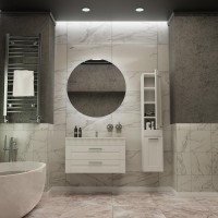 Мебель для ванной комнаты Sanvit Турин 2 90, белая
