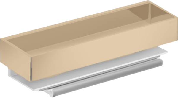 Полка Keuco Edition 11 11159030000 бронза шлифованная, со встроенным стеклоочистителем