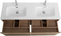 Тумба под раковину BelBagno Kraft 140 4 ящика, для двоих, rovere nebrasca nature