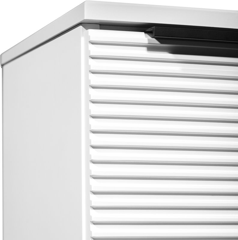 Тумба с раковиной Runo Орлеан 70 белая матовая, белый глянец, раковина Poligono 65