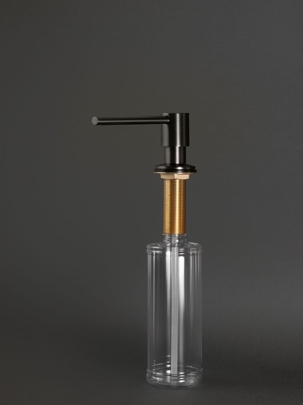 Дозатор для кухонной мойки AltroBagno Flusso 080503GM оружейная сталь