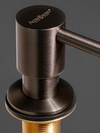 Дозатор для кухонной мойки AltroBagno Flusso 080503GM оружейная сталь