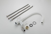 Смеситель для кухни Frap H69 F4396-8 белый