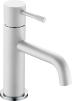 Смеситель для раковины Boheme Uno 461-WCR white chrome Смеситель для раковины Boheme Uno 461-WCR white chrome