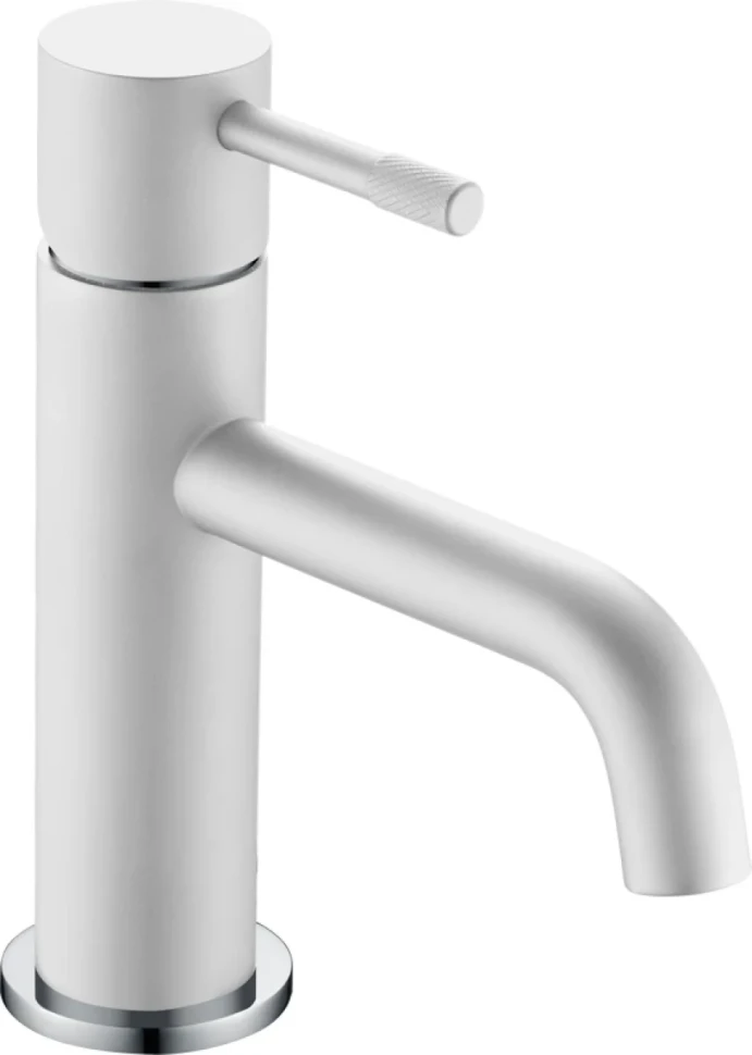 Смеситель для раковины Boheme Uno 461-WCR white chrome