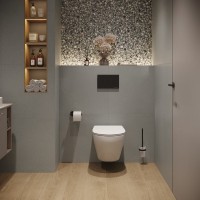 Унитаз подвесной STWORKI Кронборг S28401WH безободковый, с микролифтом, глянцевый белый