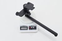 Смеситель с длинным изливом для ванны Haiba HB22816-7 черный