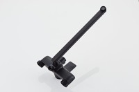 Смеситель с длинным изливом для ванны Haiba HB22816-7 черный