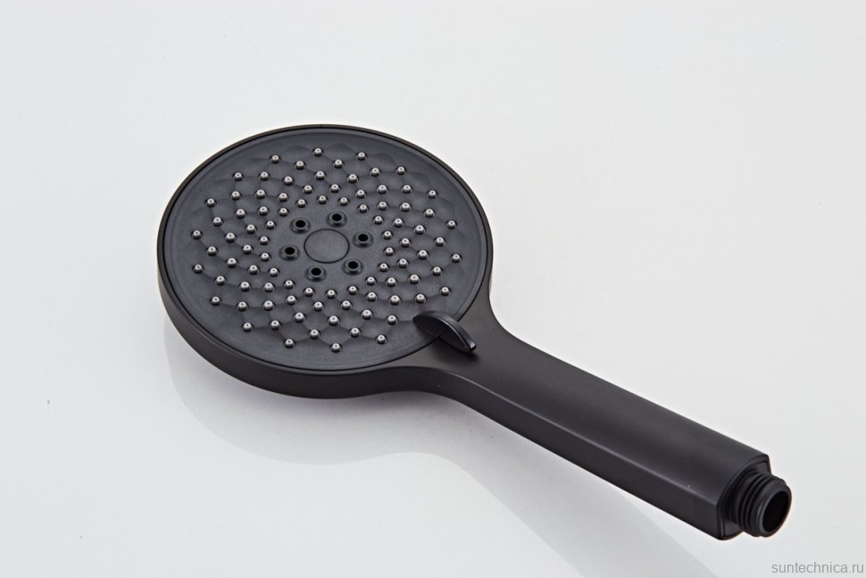 Смеситель с длинным изливом для ванны Haiba HB22816-7 черный