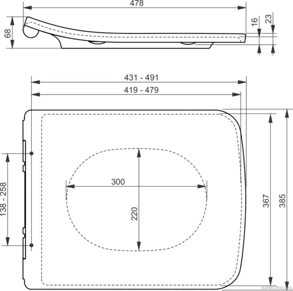 Комплект Унитаз подвесной Toto SP CW532Y с микролифтом + Инсталляция TECE Base 9400413 4 в 1 с кнопкой смыва